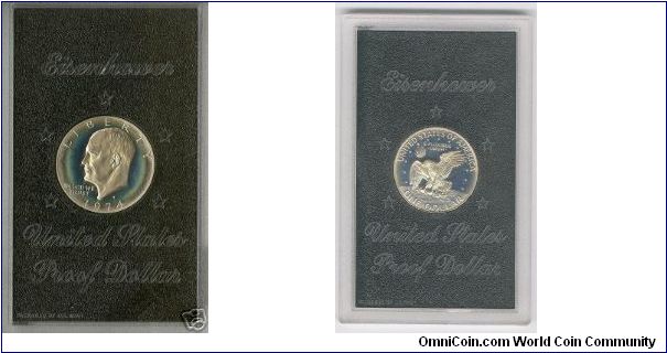 Eisenhower Dollar
(Brown Box)