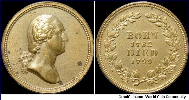 George Washington, USA

Appears to be a restrike from 1850 on.                                                                                                                                                                                                                                                                                                                                                                                                                                                    