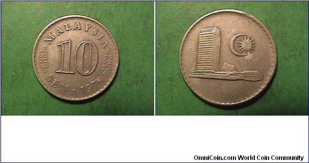 MALAYSIA 10 SEN
copper-nickel