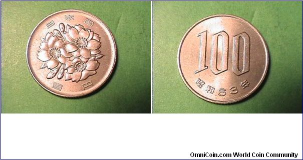 100 YEN
copper-nickel