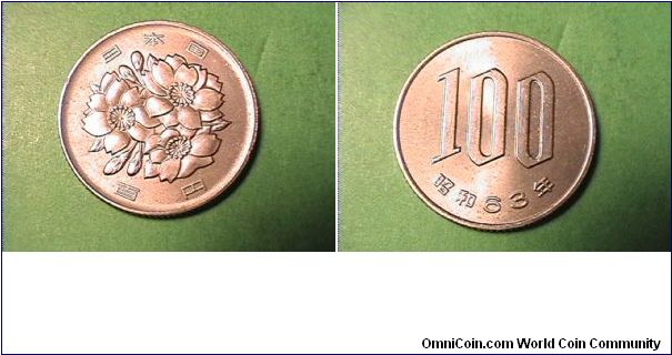100 YEN
copper-nickel