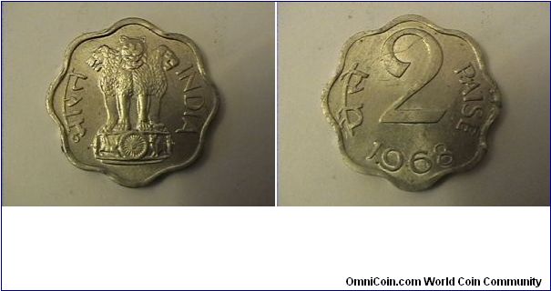 INDIA 
2 PAISE
alum