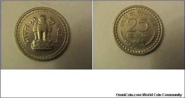 INDIA
25 PAISE
nickel