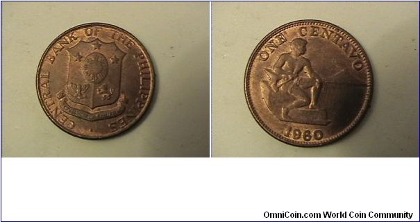 CENTRALBANK OF THE PHILIPPINES
ONE CENTAVO
bronze