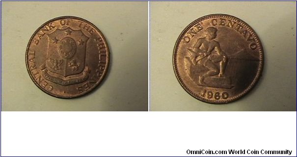 CENTRALBANK OF THE PHILIPPINES
ONE CENTAVO
bronze