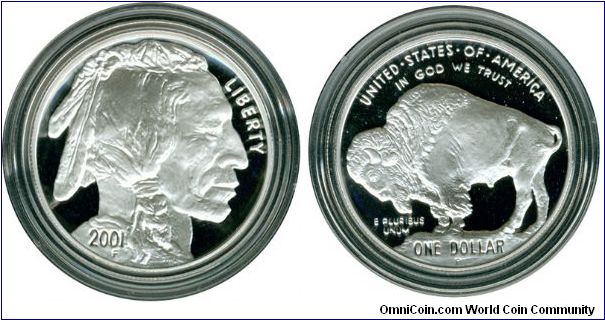 One Dollar Buffalo Proof