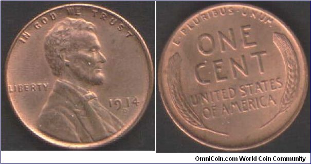 1914D 1 cent.....not really! It is a coin that has had its date altered. It started off in life as a 1944D. A dangerous fake or would you have spotted it? :)