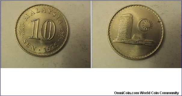 MALAYSIA
10 SEN
copper-nickel