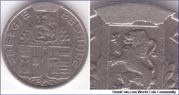5 Francs 1939 - French/Dutch Legends - Large CUD