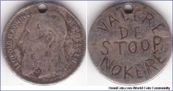 50 Centimes Type 1907-1909 - Dutch Legends - Altered and Engraved