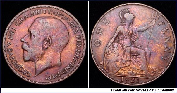 1921 British Penny