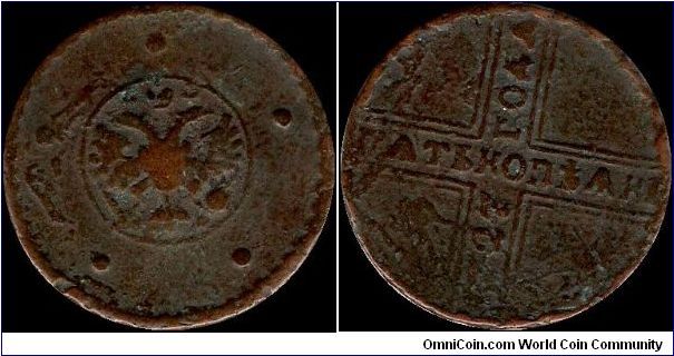 5 Kopecks 1727 KD
