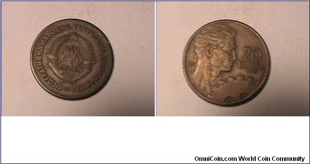 20 DINARA
alum-bronze