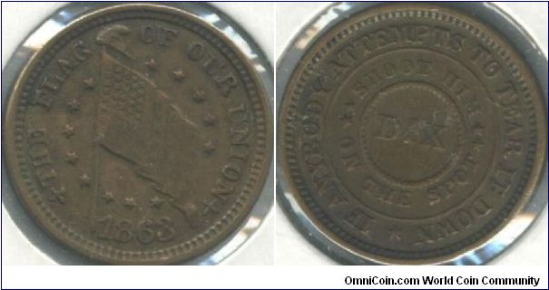 Civil War Token