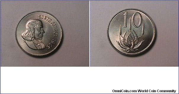 SOUTH AFRICA
10 CENTS
nickel