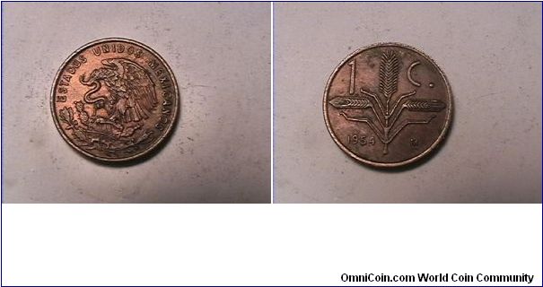 ESTADOS UNIDOS MEXICANOS
1 CENTAVO
brass