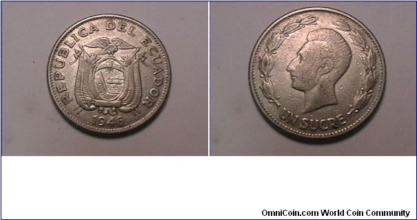 REPUBLICA DEL ECUADOR
UN SUCRE
nickel