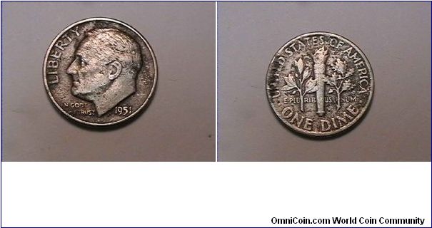 US DIME
silver