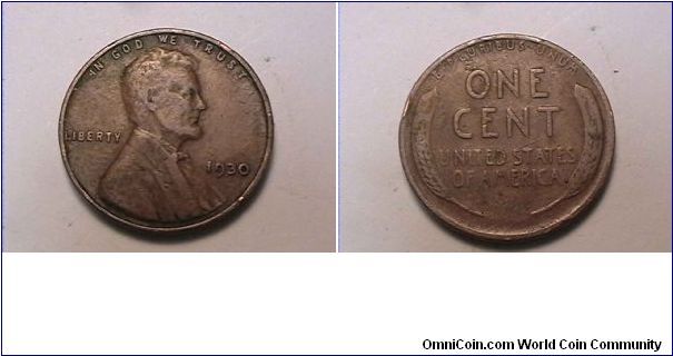 US Lincoln Cent
Copper