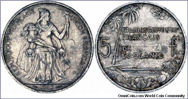 We do like many of the coins of French Oceania, which is the previous name of French Polynesia.
It's a shame we don't get to see more of them!