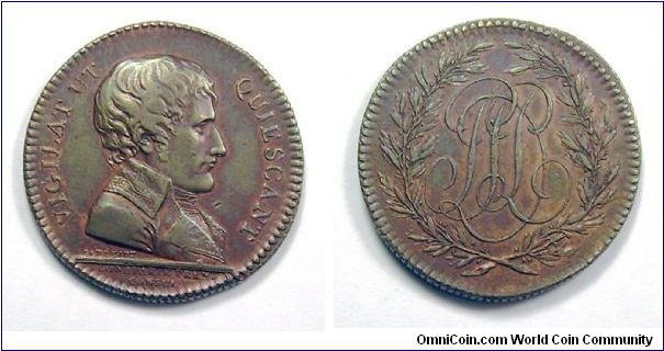 Prefecture de Police de Paris.
Copper - Mm. 25