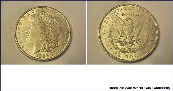 US Morgan Silver Dollar.
0.900 silver