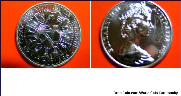 Brisban Commonwealth Games, .900 silver, $10