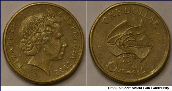 1 dollar.  Year of the Outback (I think the Aussies are more commemorative happy       than us Americans :-)