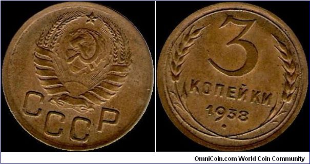 3 Kopecks 1938