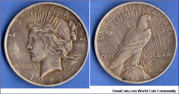 Denominacion: 1 Dollar de la Paz