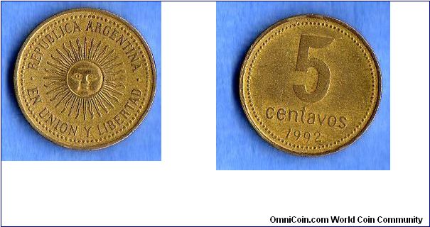 Denominacion: 5 Centimos