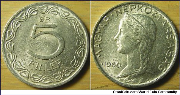 Hungry 1960 5 filler. Nice portrait of a woman. Special thanks to Banivechi!