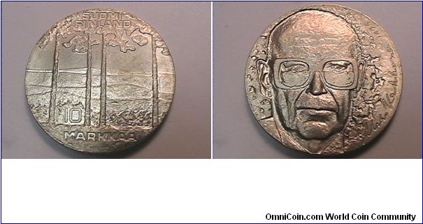 SUOMI FINLAND 10 MARKKAA
0.500 silver