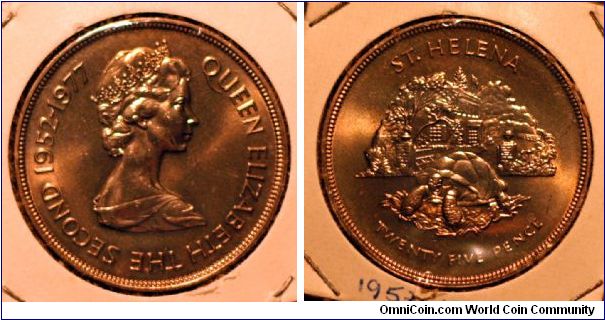 Crown - Silver Jubilee of Queen Elizabeth II