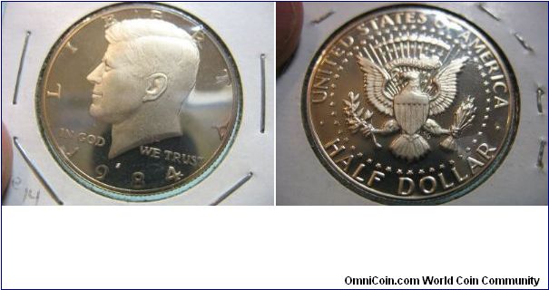 Kennedy Half Proof