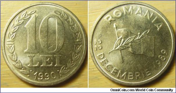 Romania 1990 10 lei.