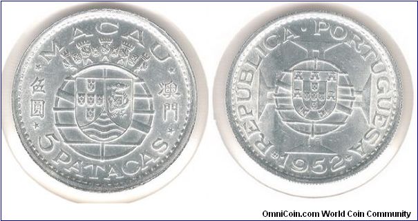 5 Patacas Macau