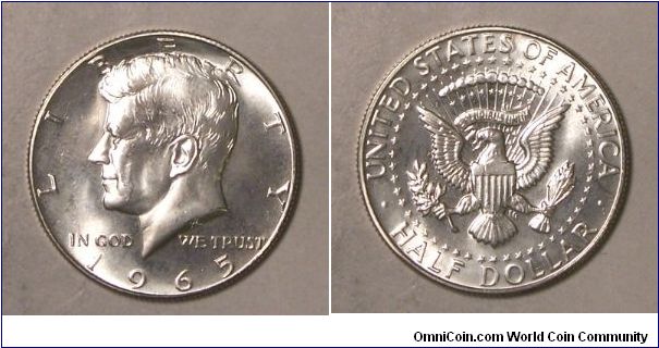 Kennedy Half 40% Silver Clad Special Mint