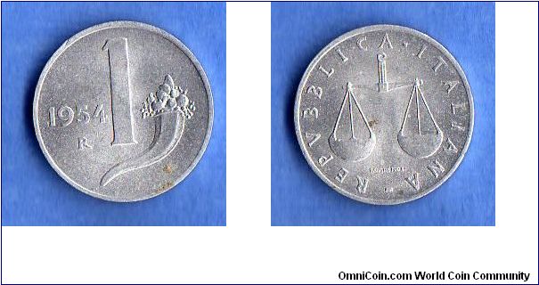 Denominacion: 1 Lira