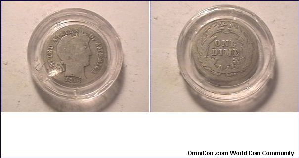 US BARBER DIME
0.900 silver