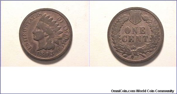 US INDIAN HEAD CENT.

copper