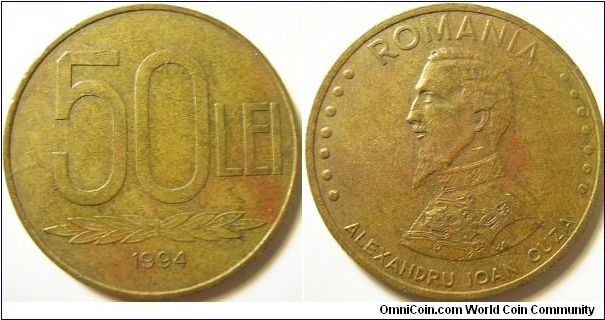 Romania 1994 50 lei.