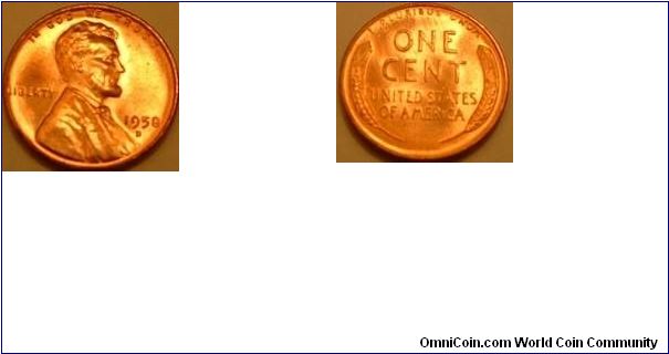 1958-D. Last year of the wheat cents.