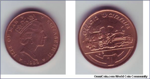 Isle Of Man - 1p - 1989

Part of a industry of the Isle of Man type series, this 1p represents manufacturing industries of the Isle