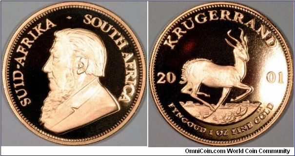 Most krugerrands look the same, but more recently issued proof krugers tend to be slightly more prooflike than some of the earlier dates. Issuing them in capsules helps.