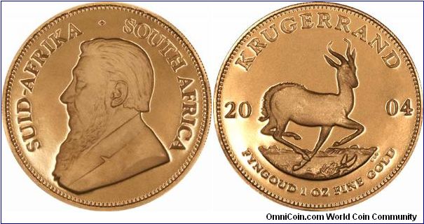 This proof krugerrand looks slightly unreal.  This is due to the 'heavy breathing' technique we used to photograph it. This helps to prevent the reflection from burning out.