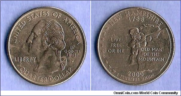 Denominacion: 1/4 Dollar