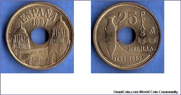 Denominacion: 25 Pesetas