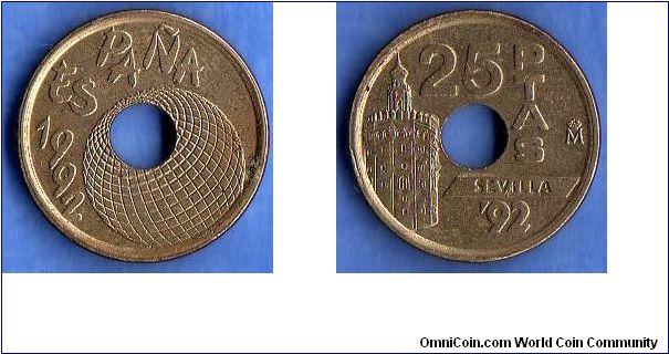 Denominacion: 25 Pesetas