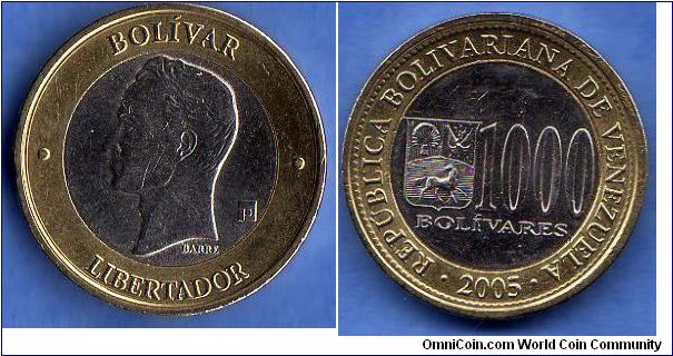 Denominacion: 1000 Bolivares